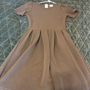 Lularoe Amelia in Olive Green, Medium